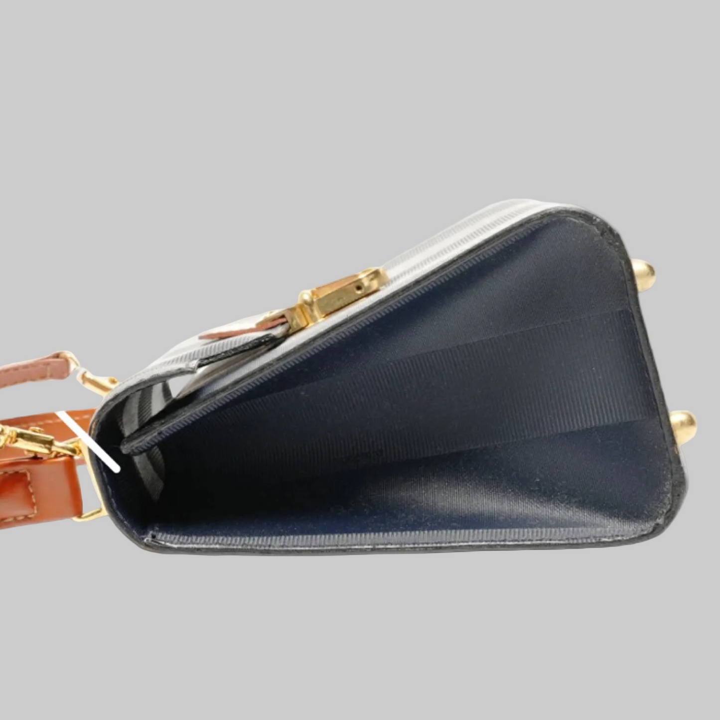 Fendi Pequin 2-way Handbag - Previously Owned | Good Condition | L’LUXE Authentic’s