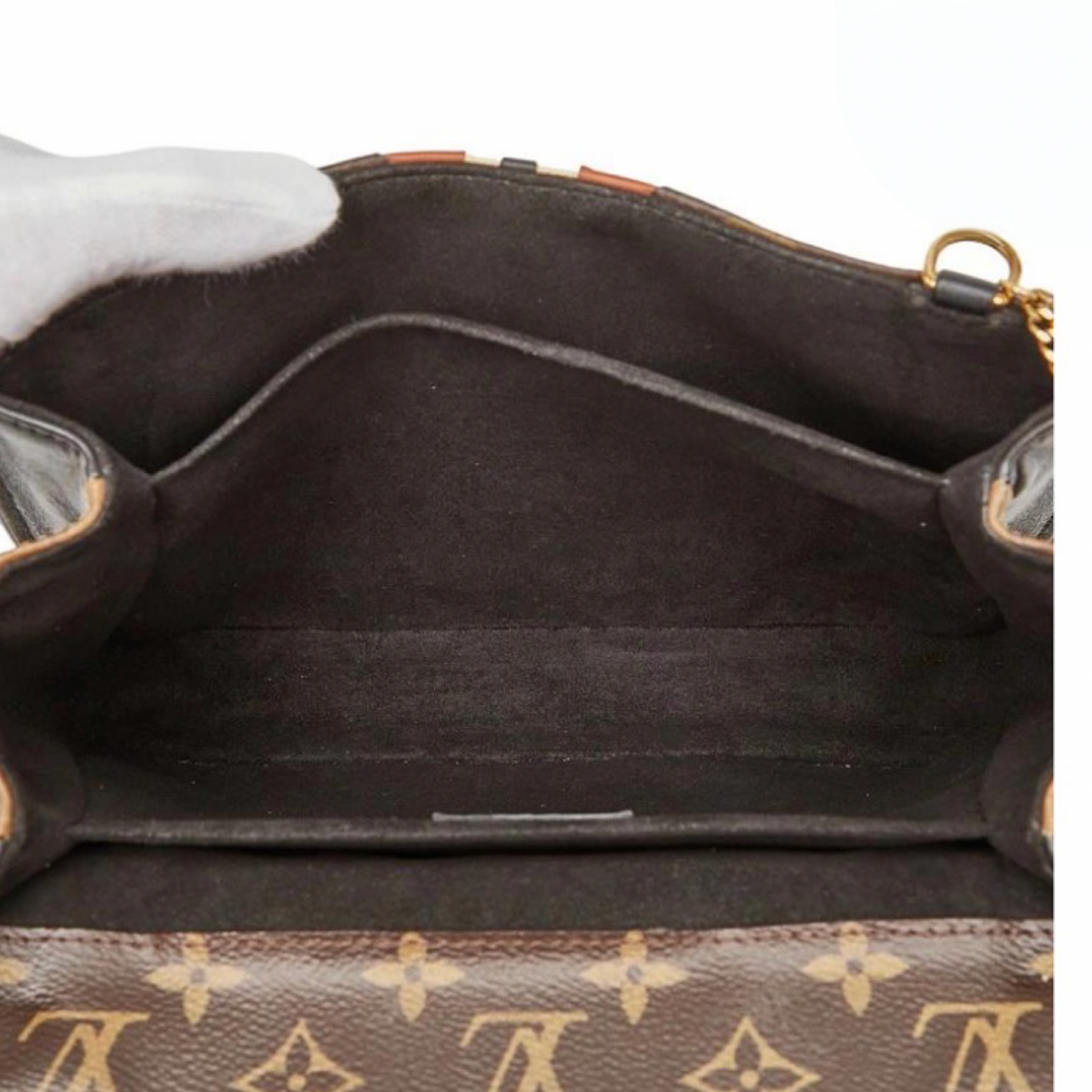 Louis Vuitton – Pochette Métis MM – Monogram Reverse Brogue – 2017 Authentic Previously Owed